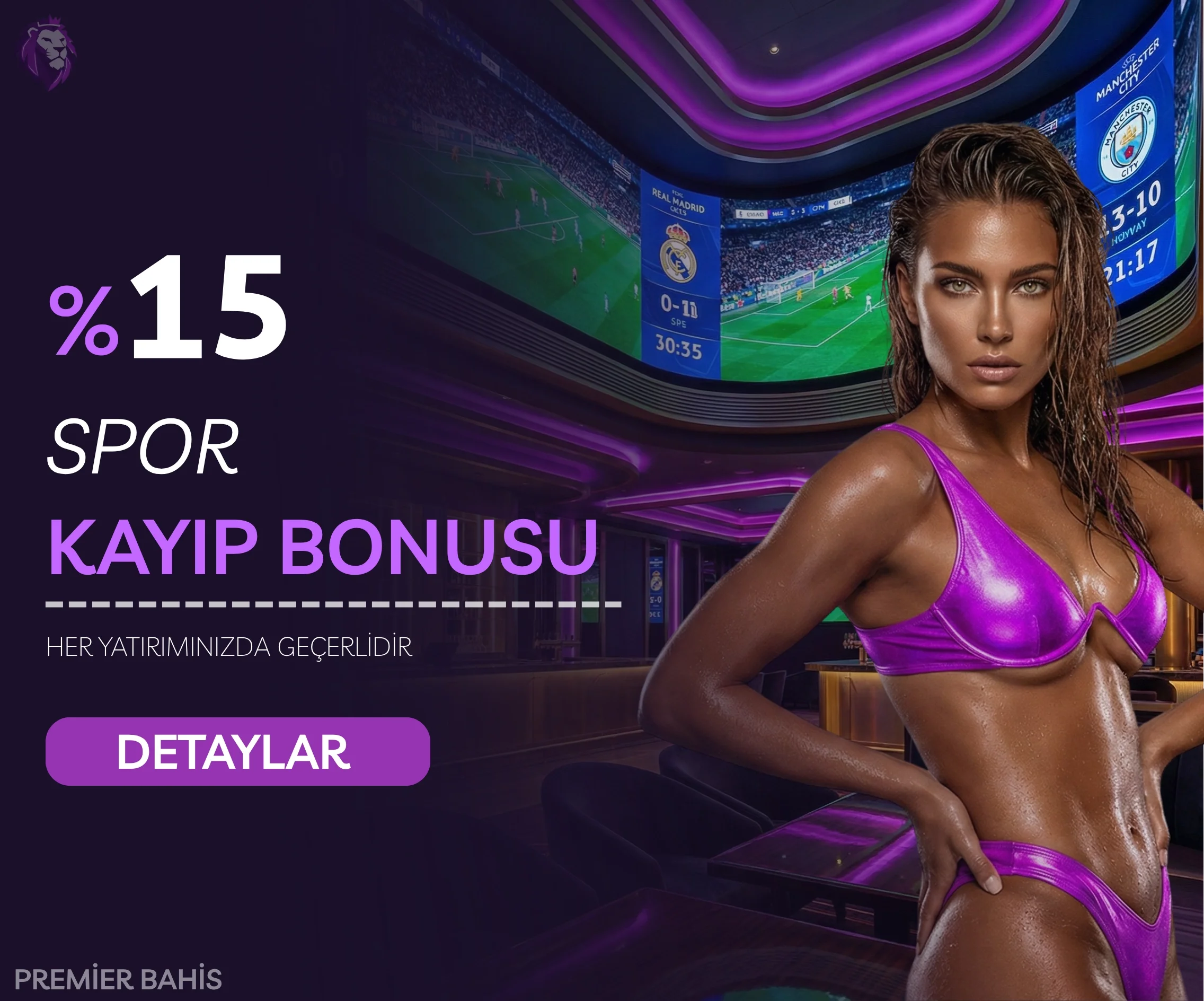 %15 Spor Kayip Bonusu